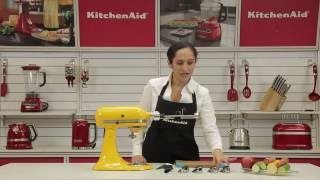 KitchenAid Spiralizer with Peel Core and Slice Attachment [upl. by Philippine]