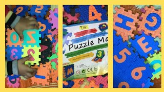 Puzzle mat 😍ABCD song Kids  😇ABC Puzzle Mat for Kids 👦Learn Alphabet amp Letters 👧PBross Kids [upl. by Dich]