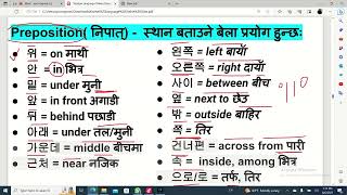 Prepositions Directions and Time Words In Korean EPS Topik Korean Language Course [upl. by Oremo]