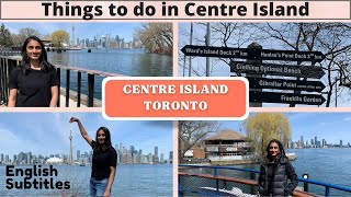 Centre Island Ferry Toronto  Things to do in Centre Island  2022  Travel Vlog  Toronto Island 4K [upl. by Dilly935]