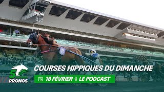 5 minutes Pronos  courses hippiques du dimanche 18 février [upl. by Mitzie]