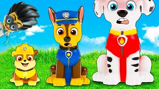 Die Paw Patrol  Spielzeug Video für Kinder Die Paw Patrol Pups sind riesig geworden [upl. by Aggappera161]