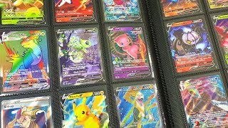 DO I HAVE A 100 COMPLETE FUSION STRIKE POKEMON CARD BINDER opening [upl. by Stroup]