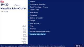 Annonce Sncf  Direction Marseille SaintCharles a Lyon HQ [upl. by Imeka168]