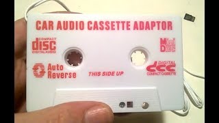 Car Cassette Aux Adapter MP3 [upl. by Ydnarb]