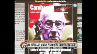 Visión 7 El represor Videla pidió otro golpe de Estado [upl. by Doherty]