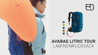 AVABAG LiTRIC TOUR Lawinenrucksack Deutsch  ORTOVOX [upl. by Neva]