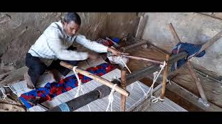 Rug weaving process by great Indian artisan dhurrie rugweaving rugwashing rug carpetweaving [upl. by Morgenthaler149]