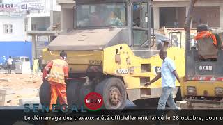 Travaux BRT  Dakar change de Look [upl. by Vorfeld161]