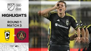 HIGHLIGHTS Columbus Crew vs Atlanta United  November 12 2023 [upl. by Airdnax30]