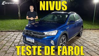 Volkswagen Nivus  Teste do farol full LED [upl. by Ecirtnahc677]