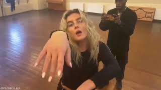 Perrie Edwards Rehearsals Sweet Melody ft Little Mix [upl. by Suzan]