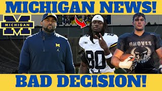 THIS DECISION TAKES EVERYONE BY SURPRISE MICHIGAN WOLVERINES NEWS [upl. by Eolande]