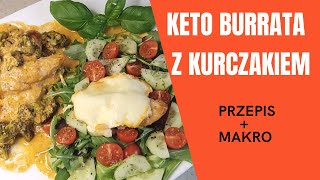 Keto Obiad Prosty Przepis Z Kurczakiem i Burratą  Przepis  Aneta Florczyk [upl. by Rosalinde]