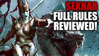 SEKHAR WARSCROLL REVEALED Better Than Regular Vampire Lord │ Warhammer Age Of Sigmar [upl. by Pierpont]