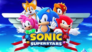 Sonic Superstars  Full Game Walkthrough [upl. by Huebner]