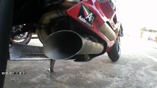 Ducati 1199 Panigale Austin Racing exhaust [upl. by Aviv]