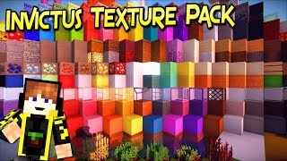 Invictus  Paquete De Texturas Con Un Estilo Diferente  Minecraft 1122 – 1710  Review Español [upl. by Attaynik]