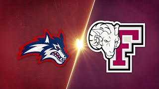 Highlights Fordham vs Stony Brook  2023 CAA Football [upl. by Ihsakat]