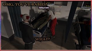 Ray Mond get saved from rabies  GTA V RP NoPixel 40 [upl. by Gladine600]