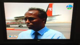 Air Djibouti a repris ses activités depuis ce jour 03082015 [upl. by Oiznun]