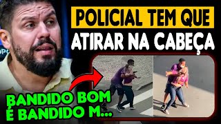 O POLICIAL TEM QUE ATIRAR PRA MAT4R  RAUL BLANK  PCERJ  CopCast [upl. by Eelirol]