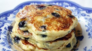 Blueberry Buttermilk Pancakes [upl. by Acirred]