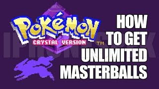 How to get Unlimited Masterballs Pokemon Crystal iOS 11 10 9 iPhone iPad [upl. by Sarad860]