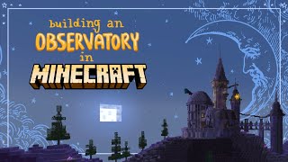 building an observatory in minecraft [upl. by Grata]