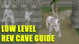 Low Level Revenant Cave OSRS QUICK GUIDE [upl. by Aerdnaid396]