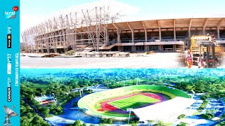 A la découverte de la réhabilitation du stade Léopold Sédar Senghor [upl. by Toms]