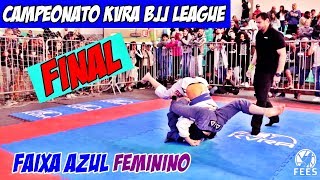 Jiu Jitsu  Final  Luiza quotTretinhaquot x Mikaele Damaceno  Campeonato Kvra BJJ League  Feminino [upl. by Ulberto]