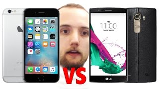 Iphone 6 vs LG G4 [upl. by Niuqauj472]