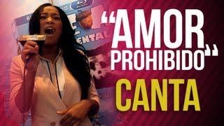 Keke Palmer Canta quotAmor Prohibidoquot Habla de Novios [upl. by Eyatnod555]