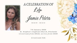 Celebrating the life of Jamie Peters [upl. by Kiyoshi]