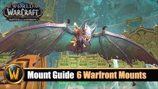 Mount Guide 79 6 Arathi Warfront Mounts [upl. by Dahsraf62]