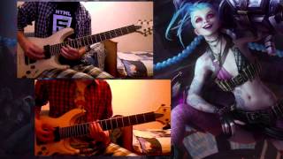 League of Legends  Get Jinxed guitar cover  tab [upl. by Peadar]