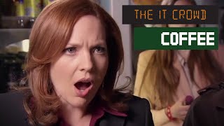 Jen Orders A Coffee  The IT Crowd Final Episode The Internet Is Coming [upl. by Enyleuqcaj]