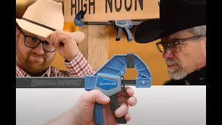 Rockler SpringLoaded Bar Clamp  Cowboy Ad [upl. by Ettenhoj]