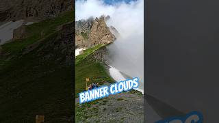 PERFECT example of a BANNER cloud clouds weather mountains [upl. by Bremer]