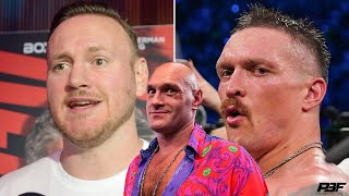 GEORGE GROVES REVEALS WHY OLEKSANDR USYK BEATS TYSON FURY TONY BELLEW COMMENTS ON DUBOIS EUBANK JR [upl. by Ede]