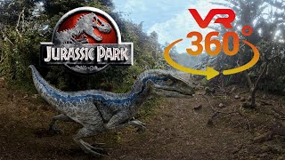 Jurassic World Blue VR 360° [upl. by Ellainad]