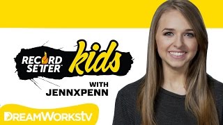 How To Set A World Record with JENNXPENN  RecordSetter Kids [upl. by Matthaus]