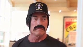 Schwarzenegger goes undercover as fitness expert [upl. by Bruell]