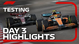 Day 3 Highlights  2022 F1 PreSeason Test Bahrain [upl. by Conan]