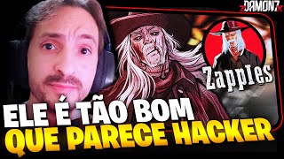 É IMPRESSIONANTE A HABILIDADE do Zapples Com o DEATHSLINGER  REACT  Dead by Daylight [upl. by Ahsimot801]