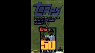 2001 Topps Complete Set Presentation  Bonds Ripken Gwynn Ichiro Jeter and more [upl. by Eevets]