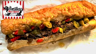 ASMR PORTILLOS CHICAGO XL ITALIAN BEEF MUKBANG EATING SOUNDS [upl. by Laban]