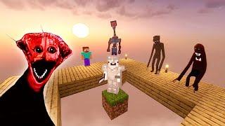 Surviving The Boiled One on One Block Skyblock in Minecraft [upl. by Aleekat]