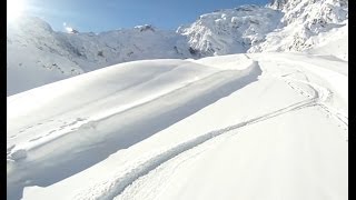 Sci Alpinismo a Macugnaga  Rifugio Zamboni da pista Camosci [upl. by Muffin484]